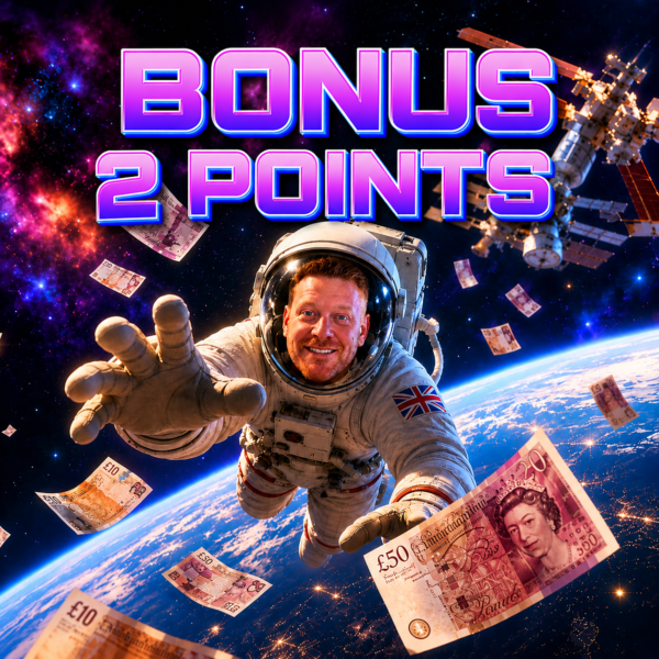 🚨 BONUS 🚨 125 X | 2 Points