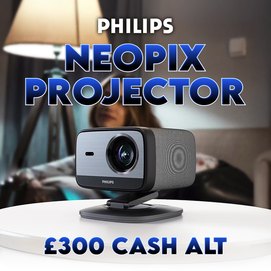 PHILIPS NeoPix NPX450 Smart Full HD Home Cinema Projector OR £250