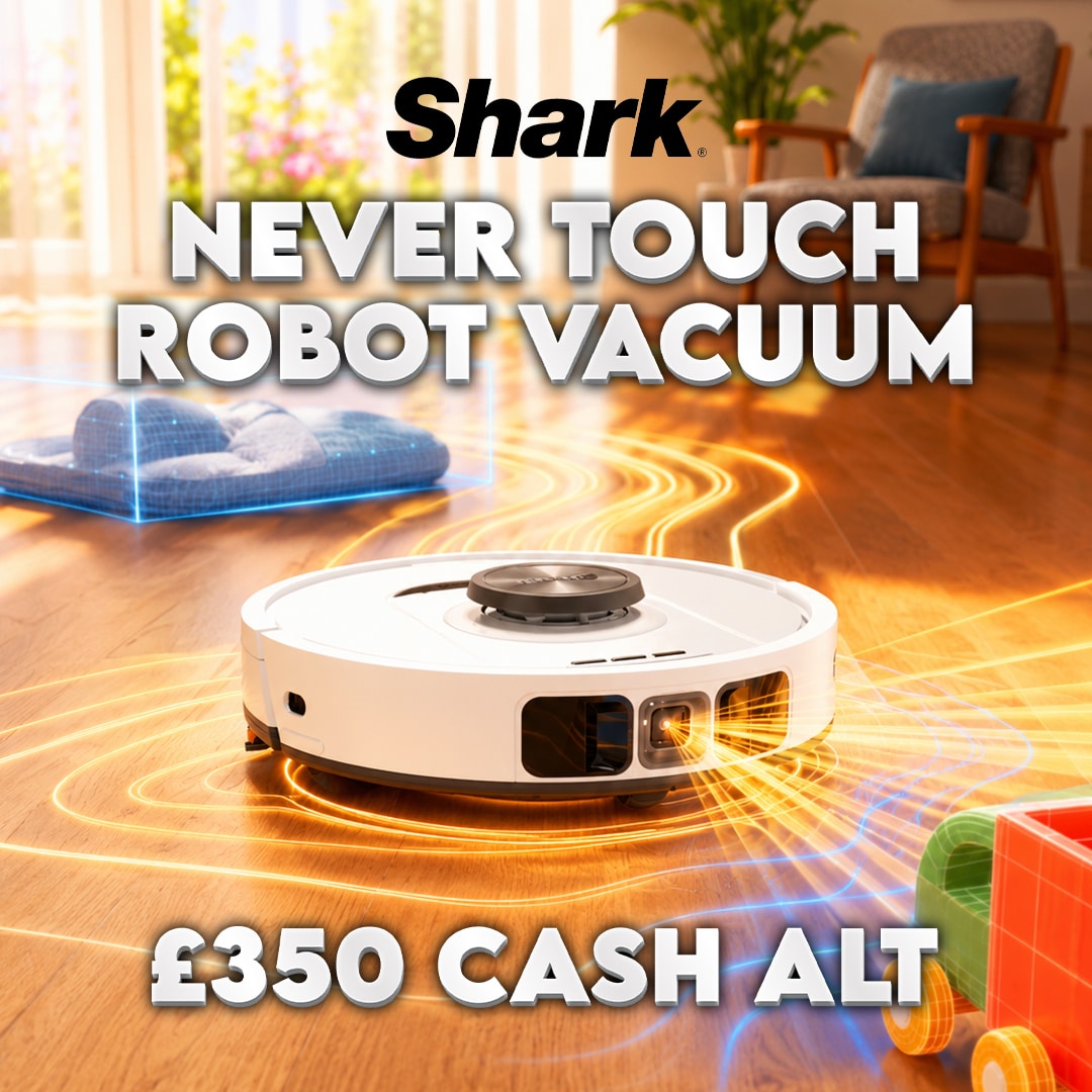 Shark PowerDetect Pro Robot Vacuum & Mop – 60 Day Self Cleaning (RRP £800)