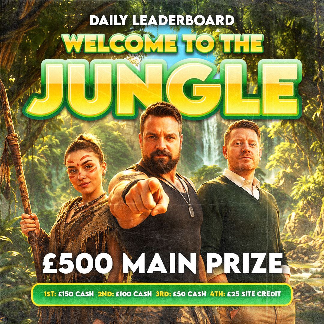 Welcome To The Jungle Leaderboard – £500 Main Prize