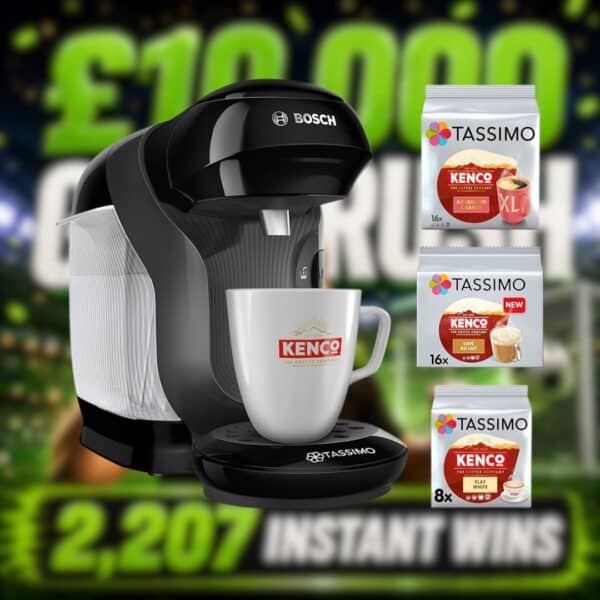 Tassimo Coffee Machine + Starter Bundle or £40 Cash