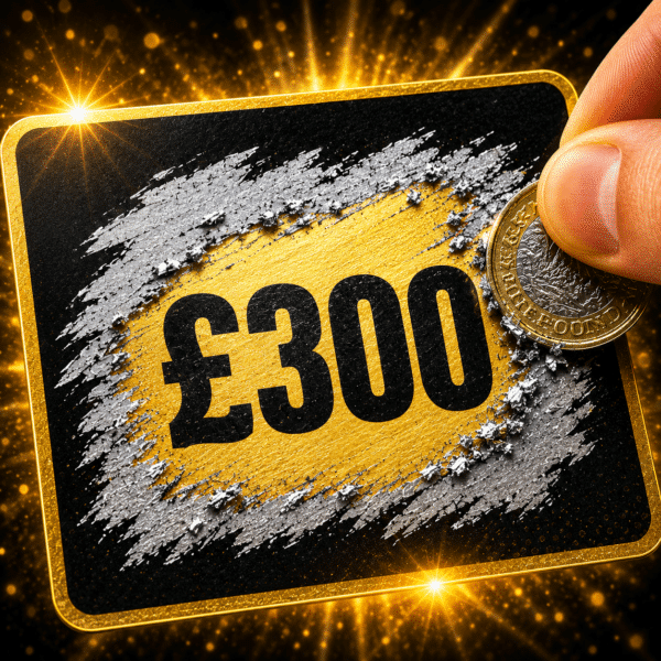 £300 Cash