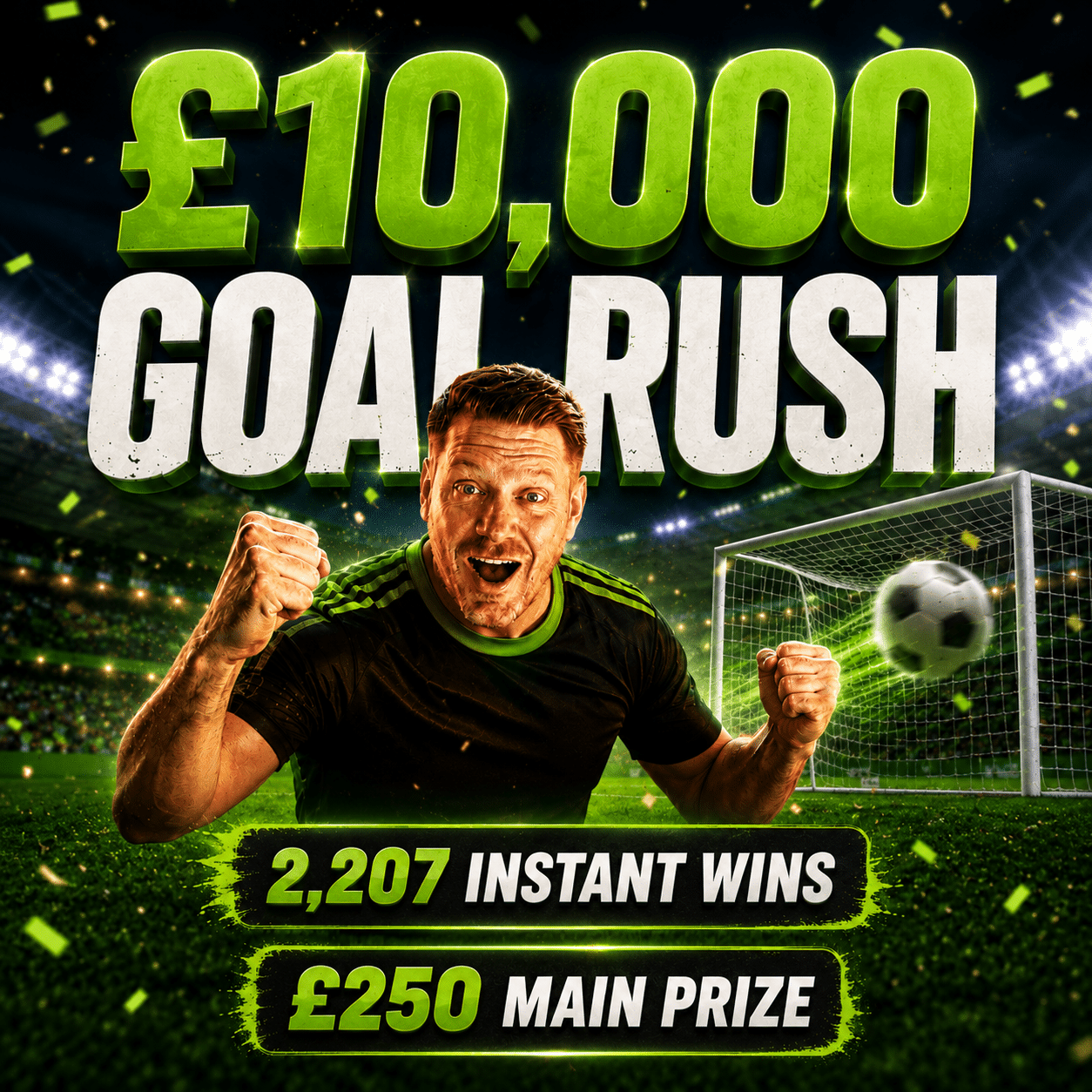 £10,000 Goal Rush