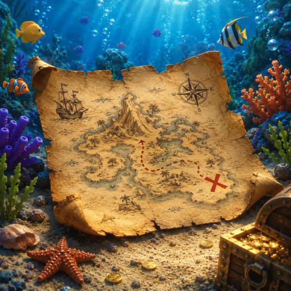 Treasure Map | 9 Points | £150 Cash