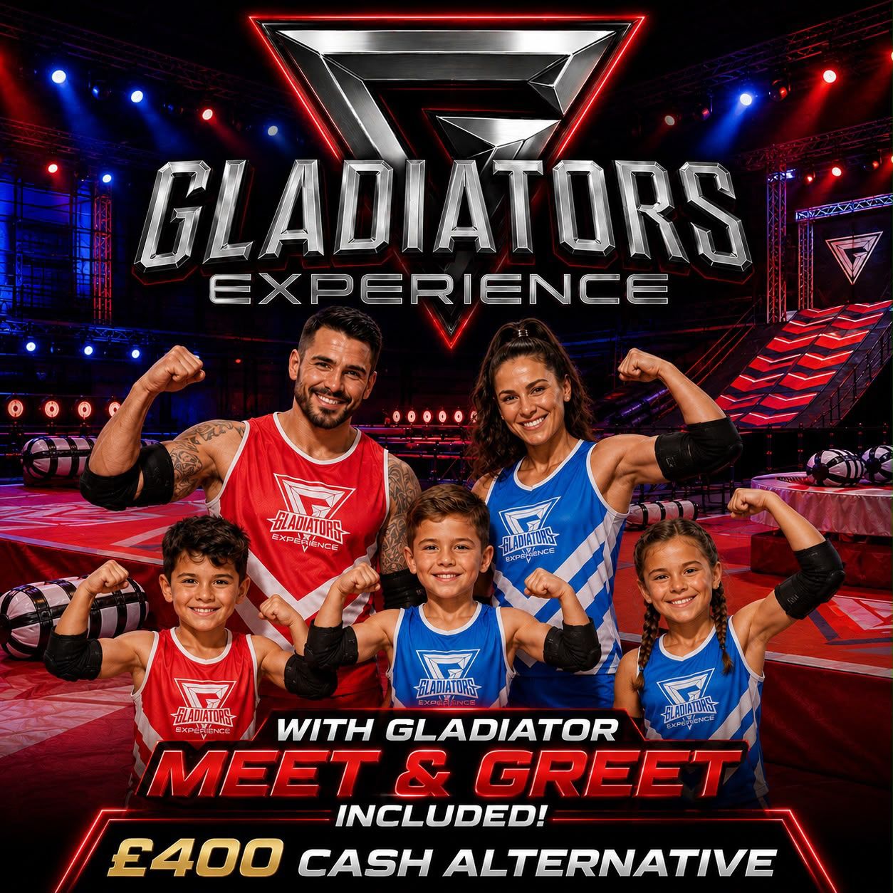 Gladiators Experience OR £400