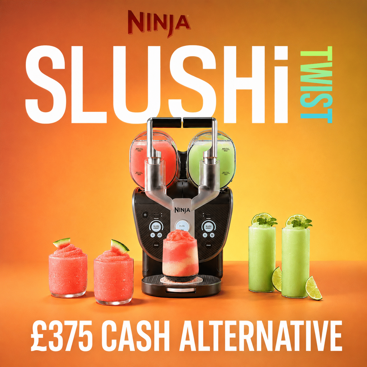 Ninja SLUSHi Twist Frozen Drink Maker – Mocha OR £375