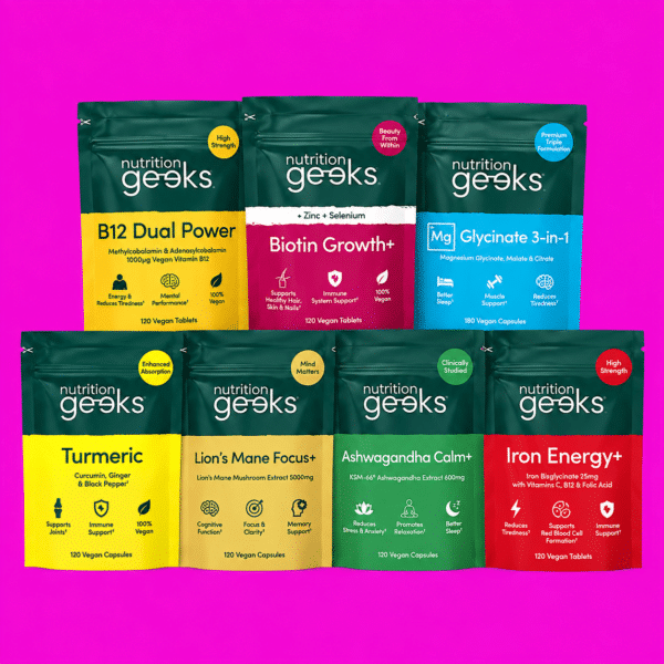 Nutrition Geeks "Welcome Bundle" or £50 Cash