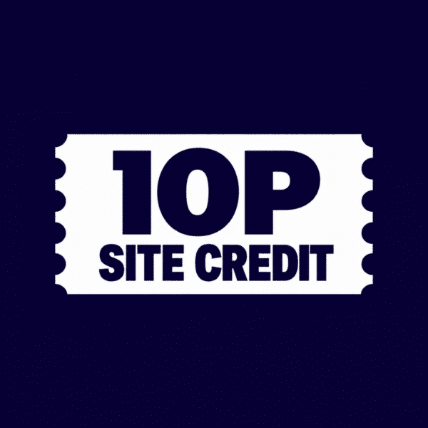10p Site Credit
