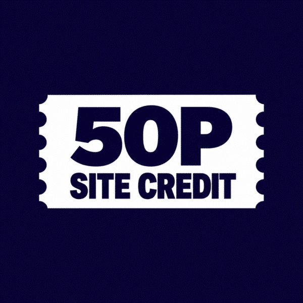 50p Site Credit