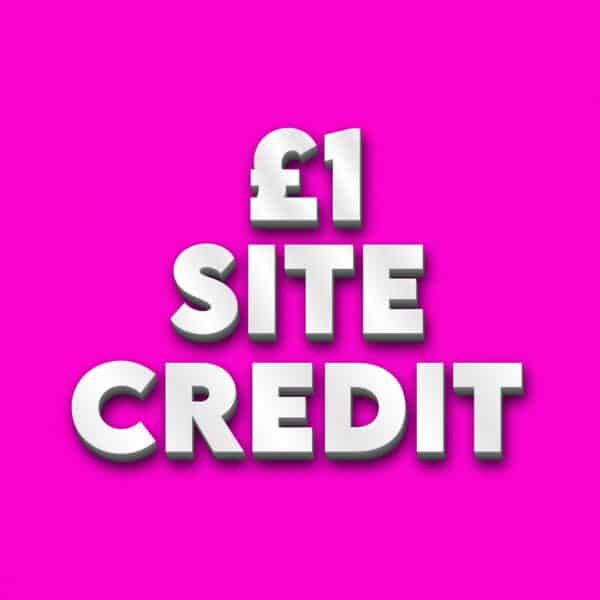 £1 Site Credit
