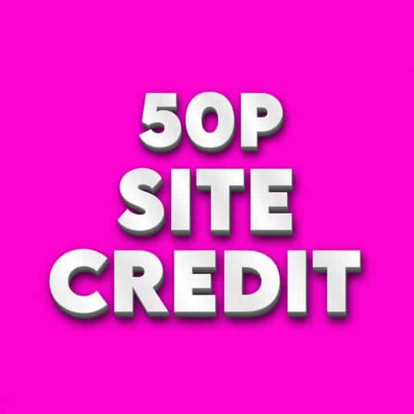 50p Site Credit