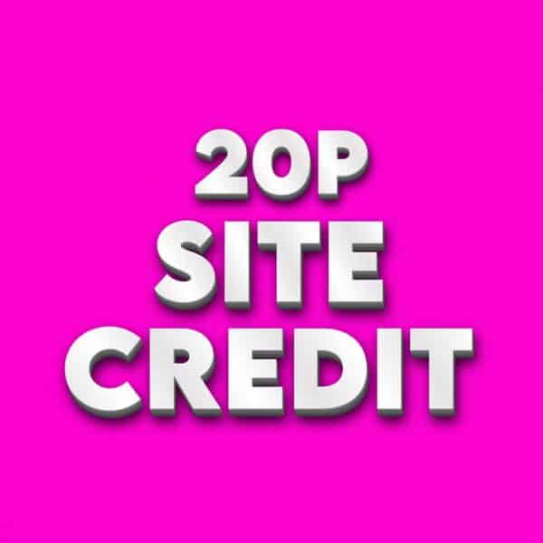 20p Site Credit
