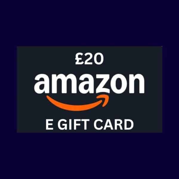£20 Amazon Voucher or £15 Cash