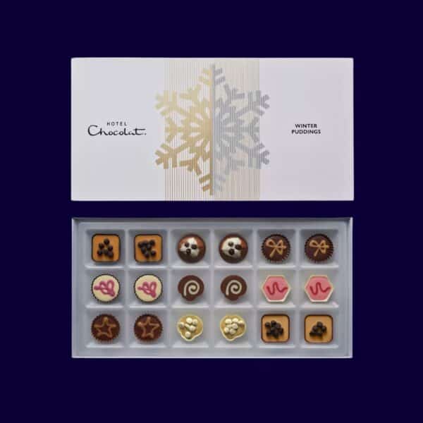 Hotel Chocolat Christmas Winter Puddings Chocolate Box 18-Piece £20 Cash