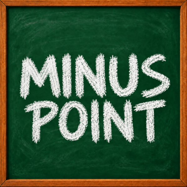 MINUS POINT | -1 Point