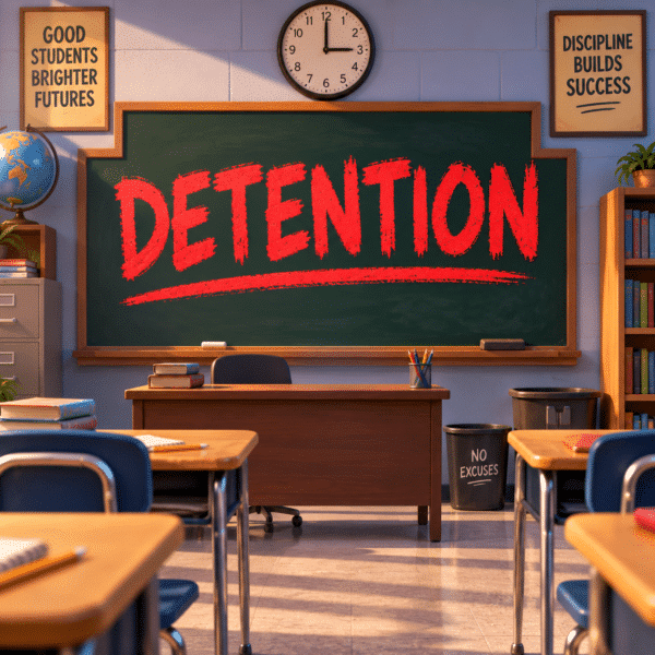 Detention | -10 Points | £250 Cash