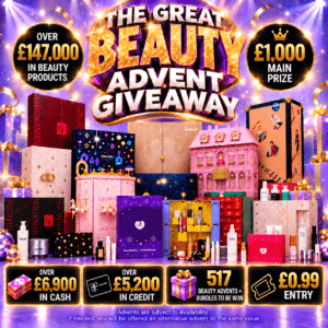 THE GREAT BEAUTY ADVENT GIVEAWAY (£1,000 Main Prize)