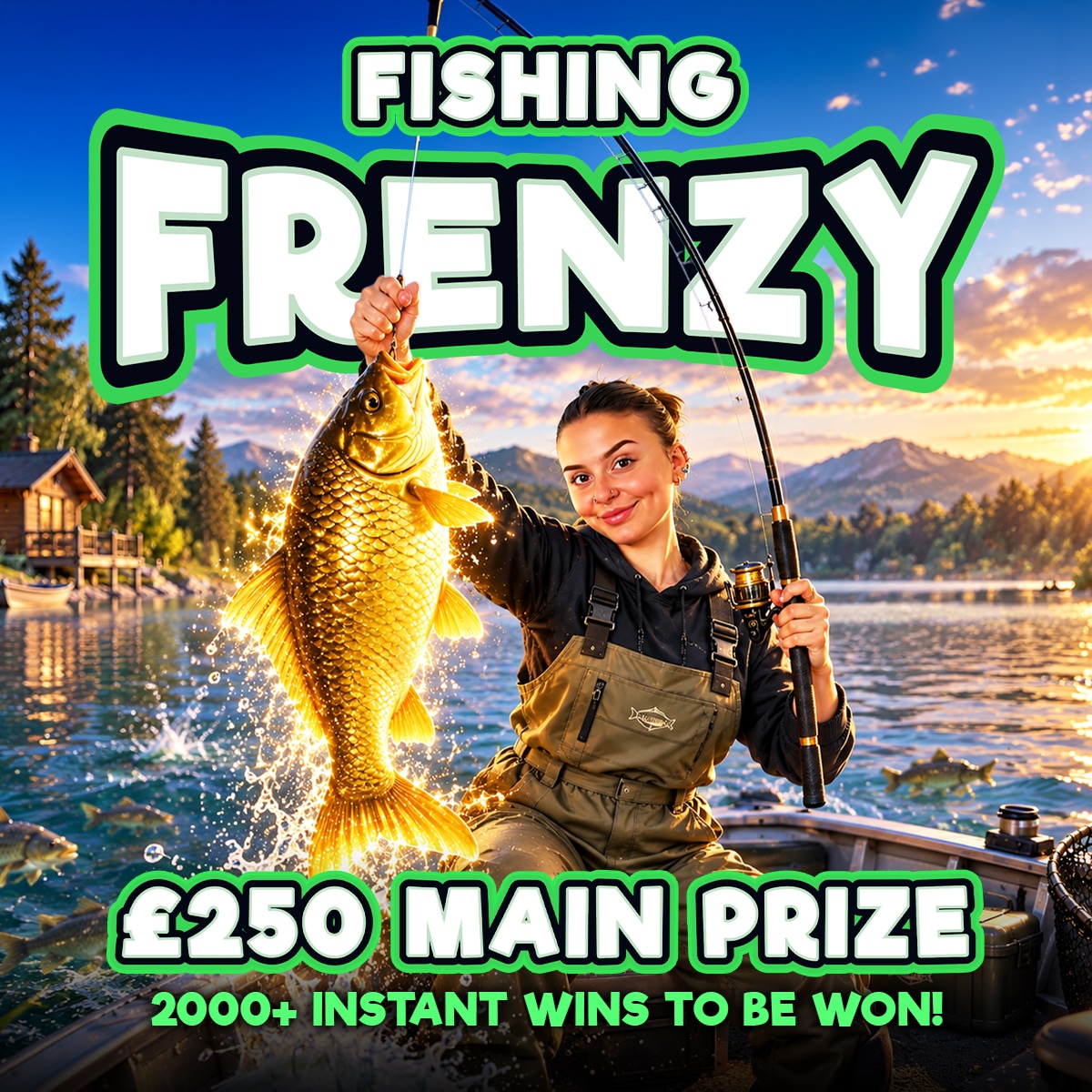 Fishing Frenzy (£250 End Prize)