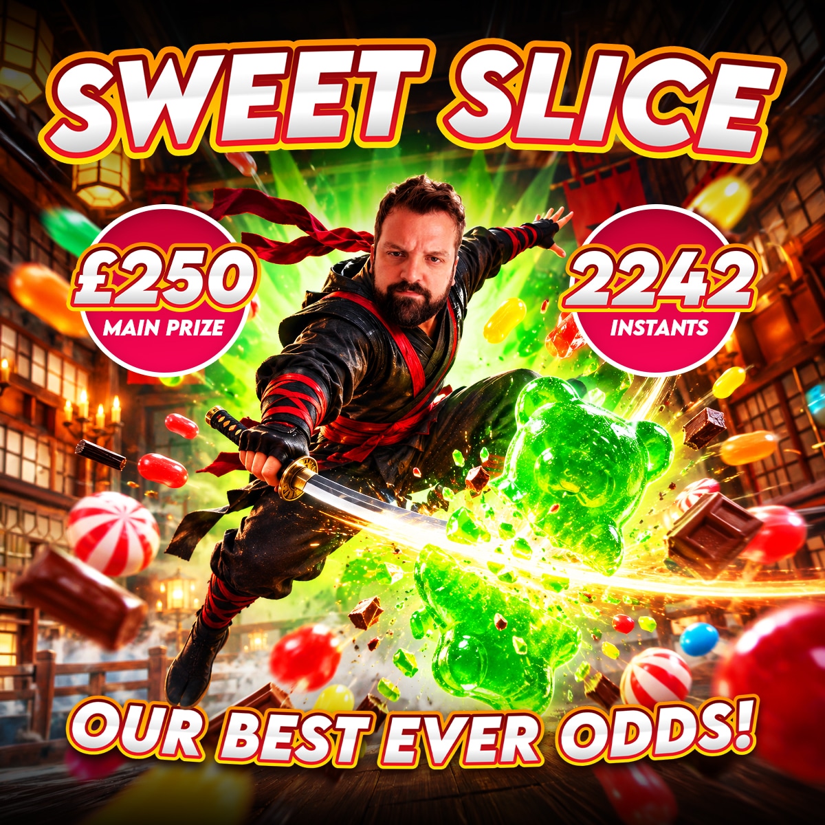 Sweet Slice (£250 Main Prize)