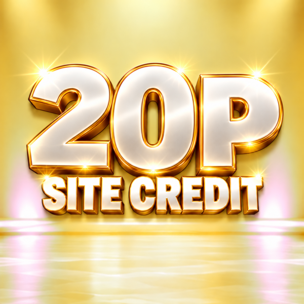 £0.20 Site Credit