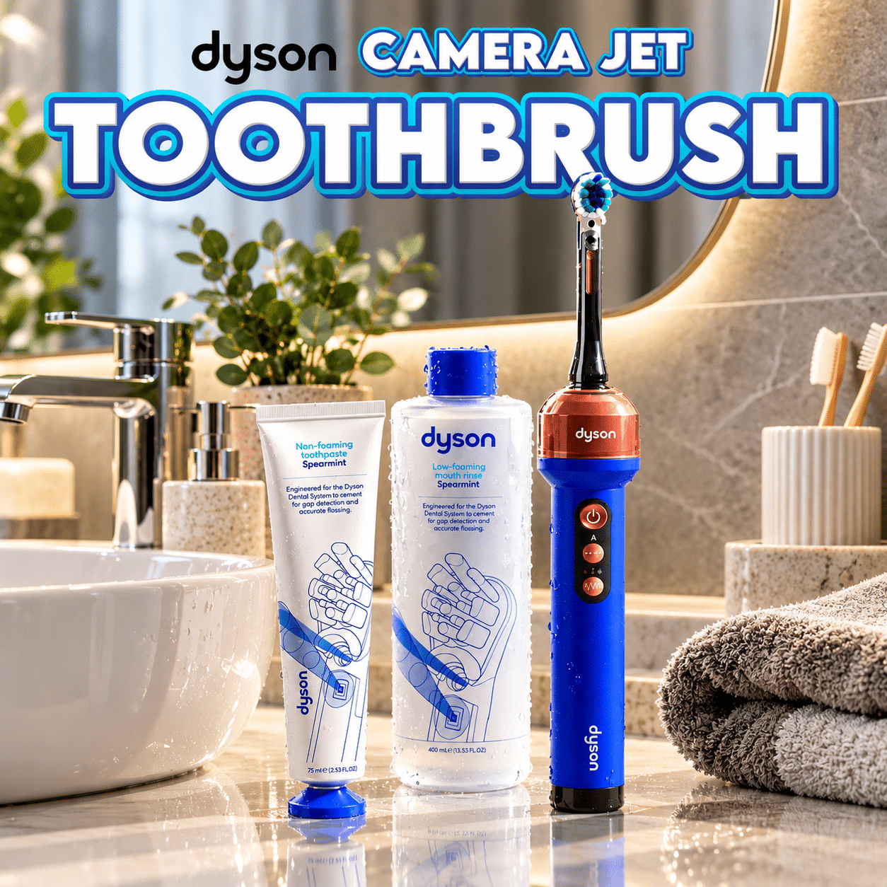 Dyson CameraJet Electric Toothbrush OR £350