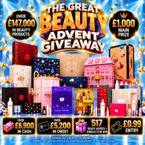 THE GREAT BEAUTY ADVENT GIVEAWAY (£1,000 Main Prize)