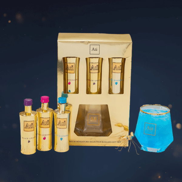 Au Vodka Miniature Gift Set - 3 Pack Or £20