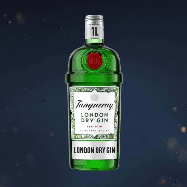Tanqueray London Dry Gin | 41.3% vol | 1L Or £20