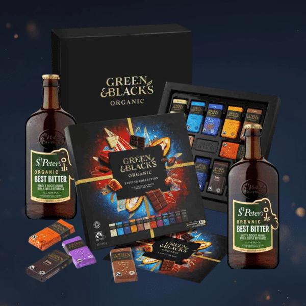 Green & Black's Organic Chocolate & Beer Hamper Or £20