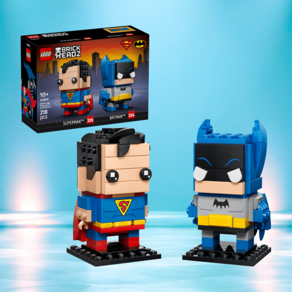 Lego Golden Age Superman™ and Batman™ Figures Or £20