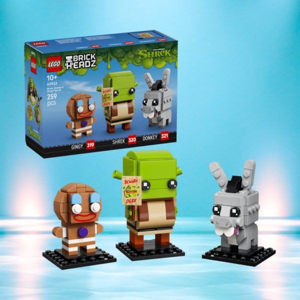Lego Shrek, Donkey & Gingy Figures Or £18