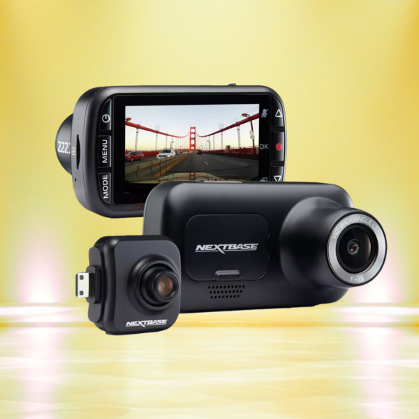 Nextbase 222X Front and Rear Dash Cam Bundle Or £100
