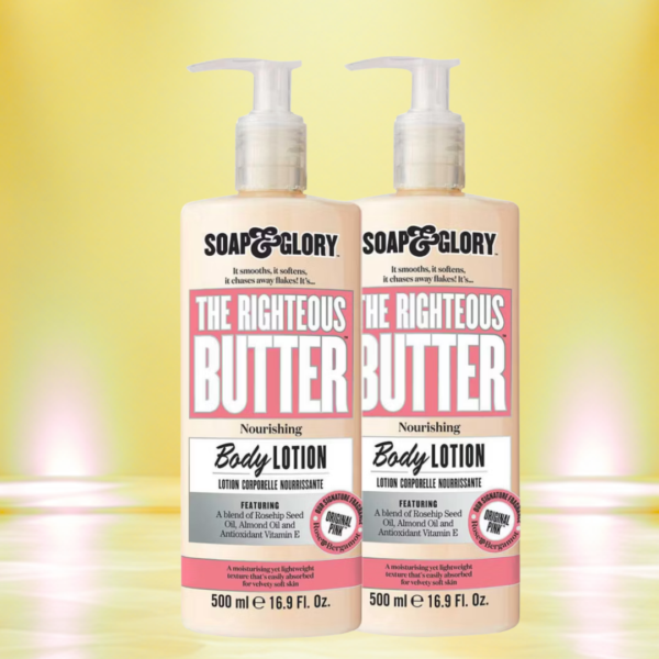 Soap & Glory Righteous Butter Lotion Duo Or £18