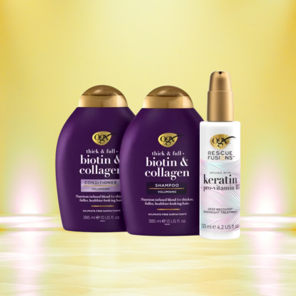 OGX Biotin & Collagen Bundle Or £25