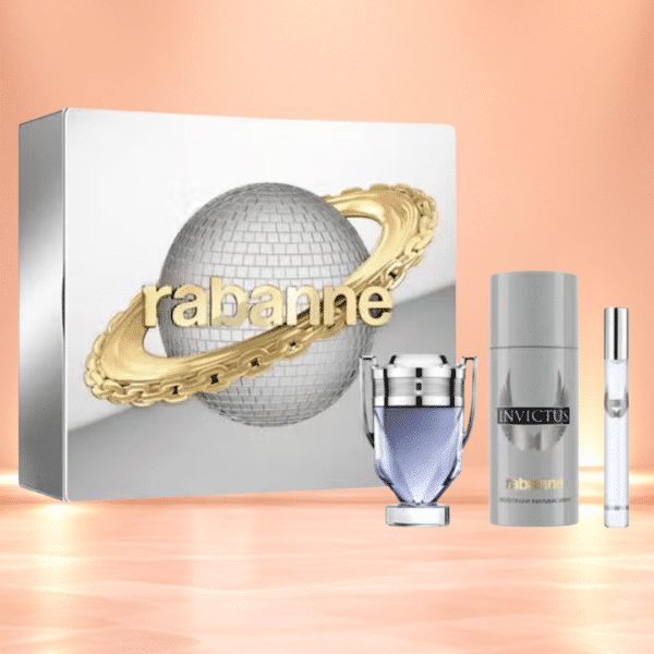 Rabanne INVICTUS Eau De Toilette 50ml Gift Set Or £57
