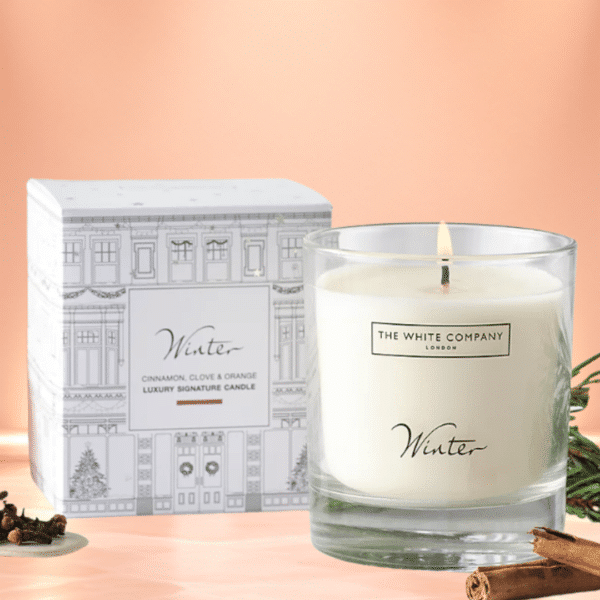 The White Company Winter Luxury Signature Candle Or £24