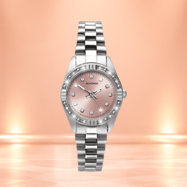 Sekonda Ladies Silver Stainless Steel Bracelet Watch Or £18