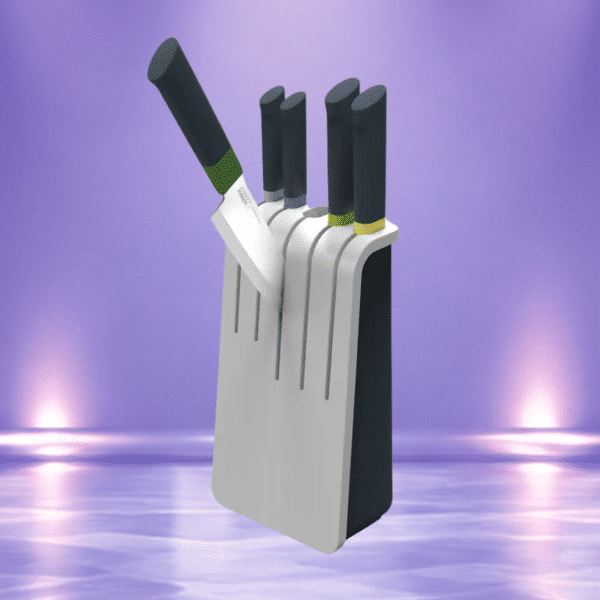 Joseph Joseph Duo 5pc Knife Block With 5 Knives Set Or £32