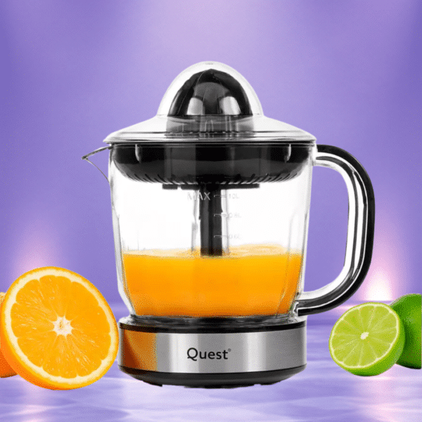 Quest 1L Electric Citrus Juicer - Black Or £17