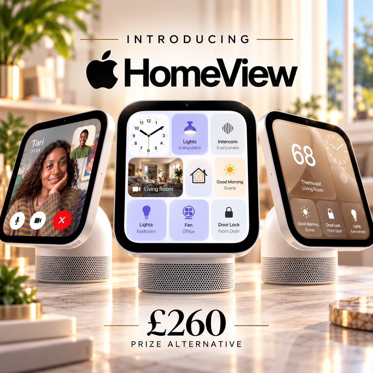 *PRE ORDER* Apple HomeView Or £260