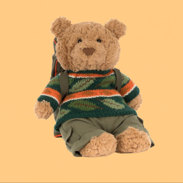 Jellycat Bartholomew Bear ‘Hiking’ Or £52