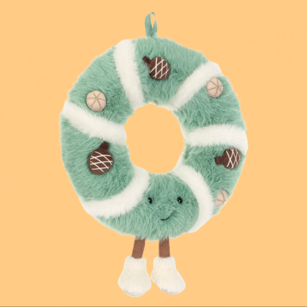 Jellycat Amuseables Pinecone Wreath Or £48