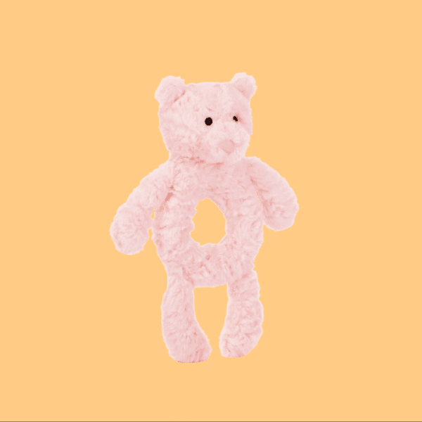 Jellycat Leola Bear Ring Rattle Or £18