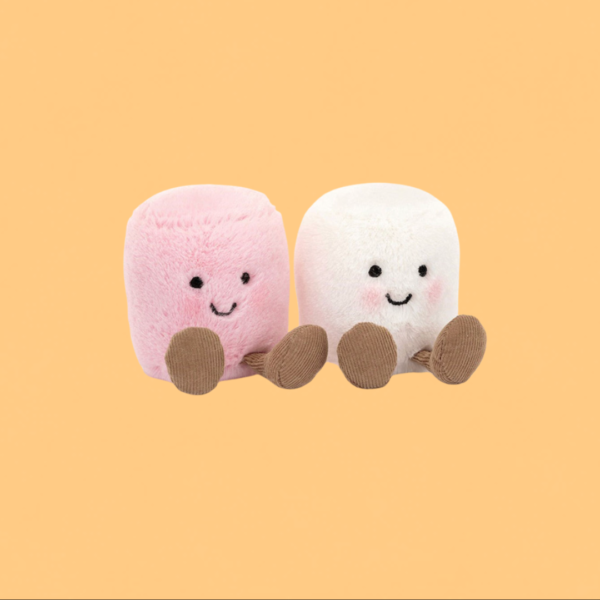 Jellycat Amuseables Pink and White Marshmallows Or £24