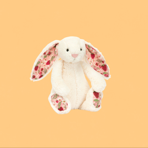 Jellycat Small Small Blossom Cream Bunny 'Berry' Or £20