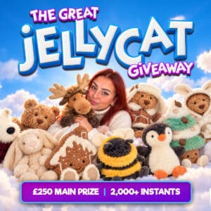 The Great Jellycat Giveaway (2,242 Instant Wins)